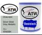 Preview: Chevrolet, Silver Steel Gray Metallic, 73 / WA806K: 1L Lackdose, von ATW Autoteile West.